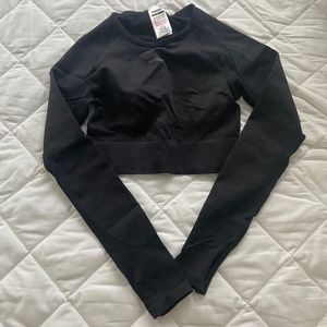 Flex Sports Long Sleeve Crop Top